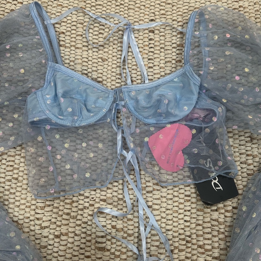 Dolls Kill Sheer Blouse